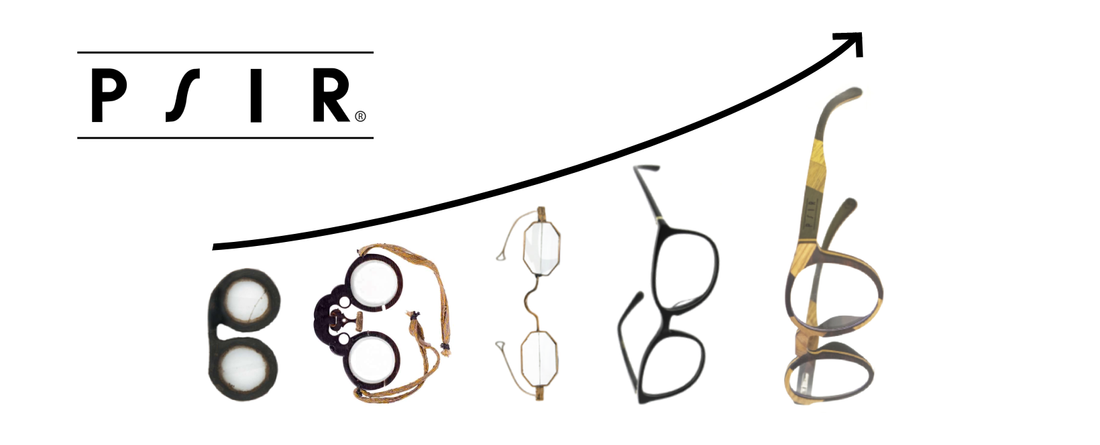 évolution lunettes lunettes en bois