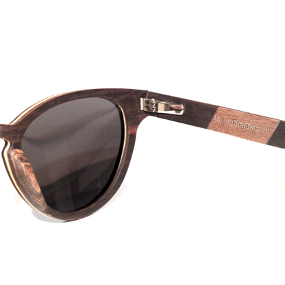 lunettes de soleil en bois bordelaise psir
