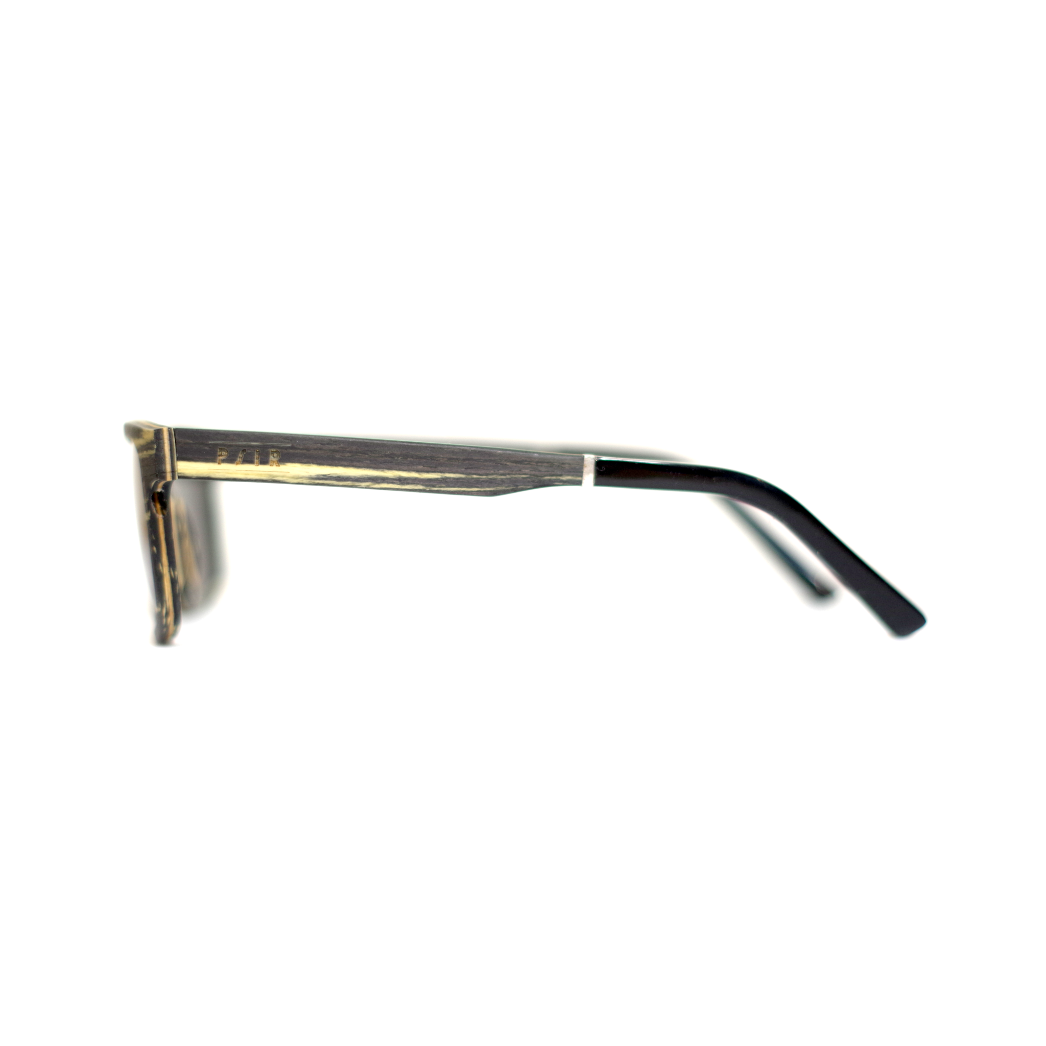 La Chambérienne 1 lunettes en bois solaire psir de coté